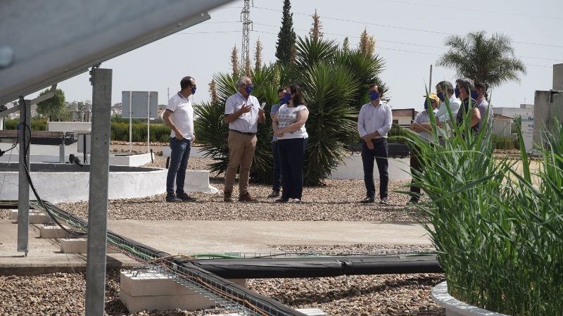 El proyecto Secasol, liderado por Diputación, inaugura su prototipo de secado de lodos y lixiviados con energía solar
