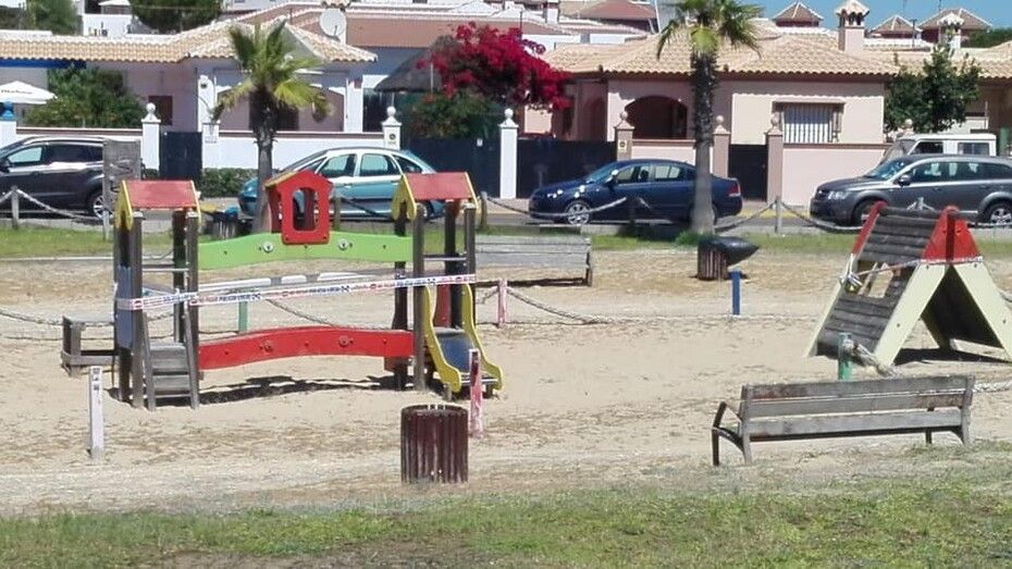 Vuelven a cerrar los parques municipales y las áreas de recreo infantil de Almonte, Matalascañas y El Rocío