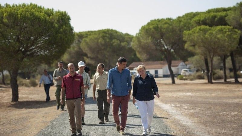 Pedro Sánchez llega a Doñana para pasar unos días de vacaciones con su familia
