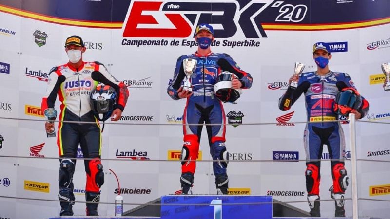 Paquito Gómez se coloca líder del ESBK tras imponerse en Montmeló