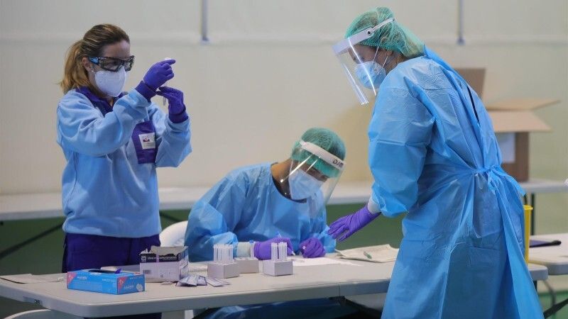 Suben en las últimas 24 horas de 10 a 15 los pacientes ingresados por Covid en los hospitales de Huelva