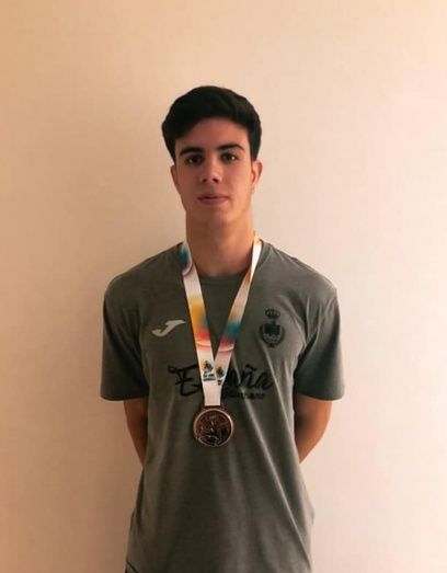 El moguereño Daniel Serrano logra el bronce con España en el Europeo juvenil de Croacia