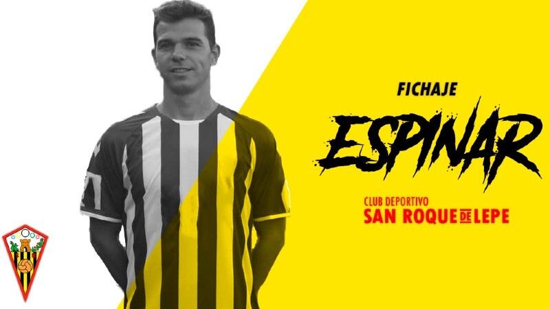 El ariete Espinar, con más de 300 partidos de experiencia en Segunda B, llega al San Roque