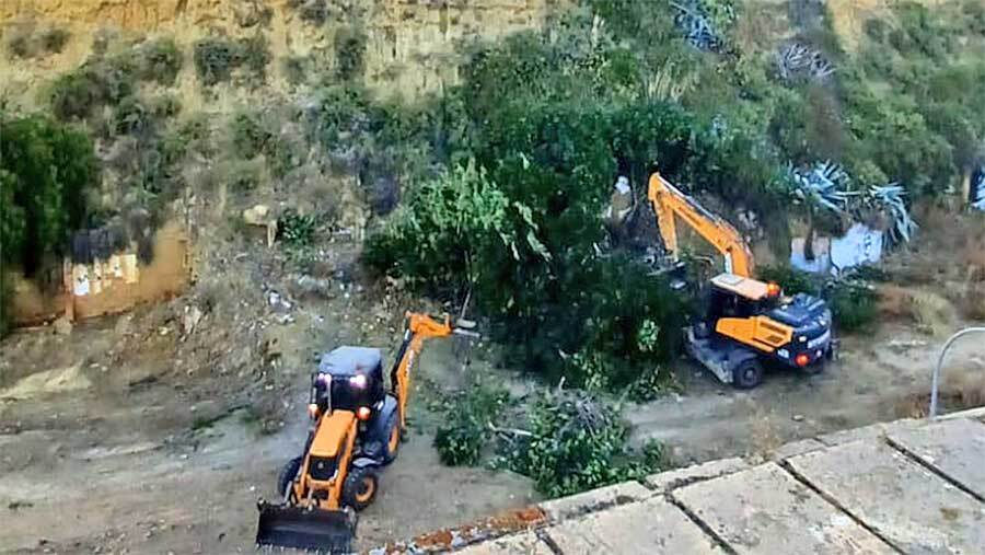 La Junta actuará 'con contundencia' en caso de negligencia en la limpieza 'sin autorización' del cabezo Mundaka