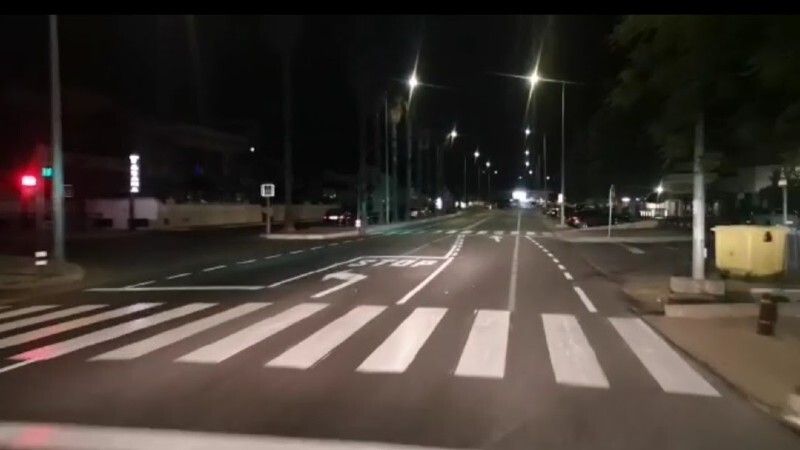 Nuevo trazado en la avenida de Andalucía de Lepe con el polígono industrial El Chorrillo