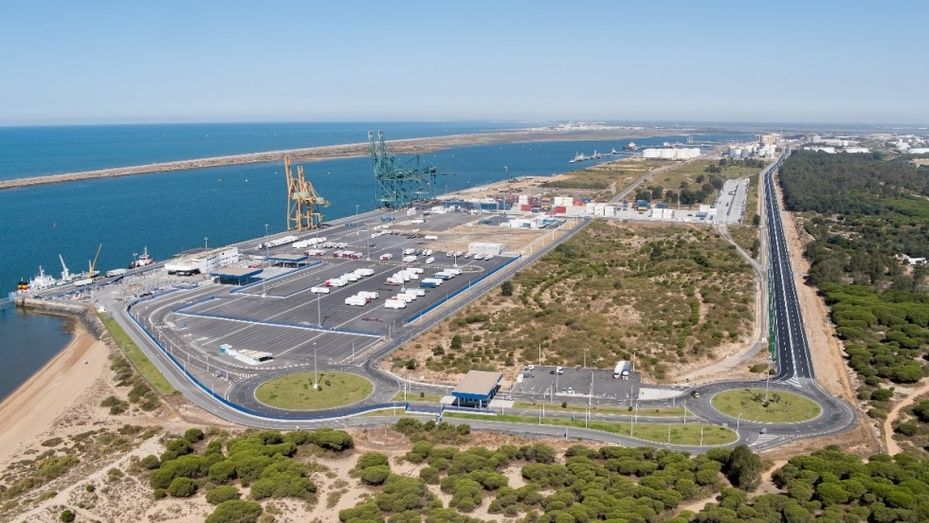 El Puerto de Huelva invierte más de siete millones en los accesos al Muelle Sur