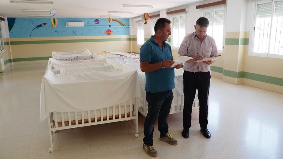 Palos de la Frontera pone a punto sus colegios y escuelas infantiles