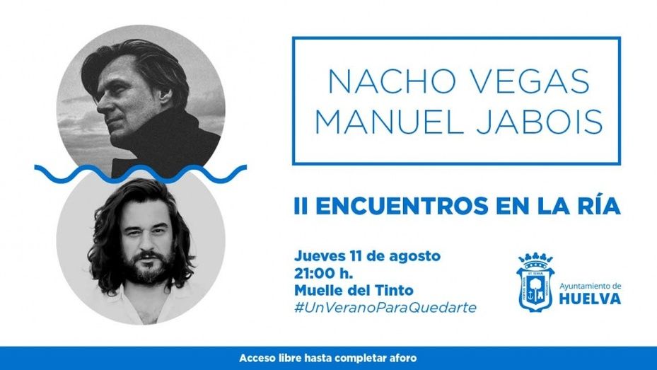 Regresa al Muelle del Tinto 'Encuentros en la Ría', el jueves con Nacho Vegas y Manuel Jabois