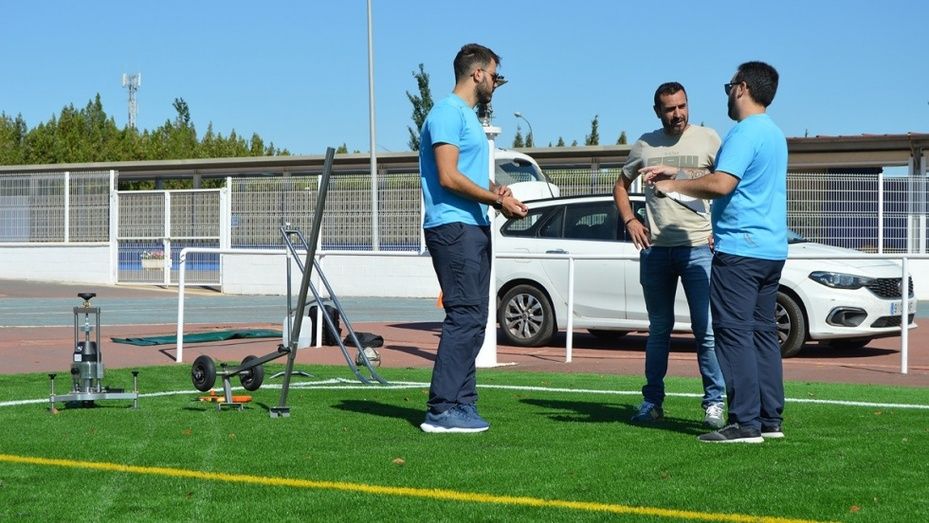El nuevo césped del campo de fútbol del ‘Pepe San Andrés’ obtendrá el sello de calidad con los requisitos FIFA Quality y FIFA Quality Pro