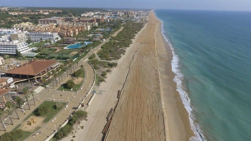 El Gobierno central aprueba construir un espigón de 160 metros para regenerar las playas de La Antilla e Islantilla