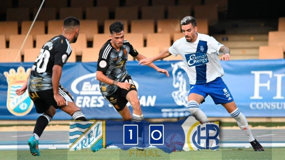 Derrota con dos expulsados del Recre en Xerez (1-0)