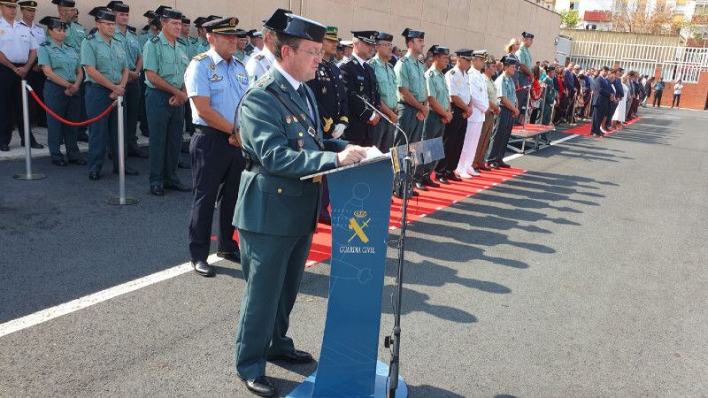 Andrés López toma posesión como coronel jefe de la Comandancia de la Guardia Civil en Huelva