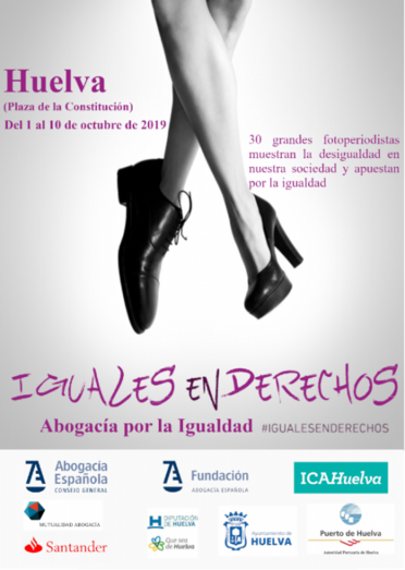 ICAHuelva inaugura el martes la exposición ‘Iguales en Derecho. Abogacía por la igualdad’