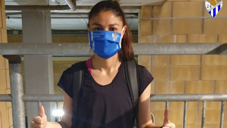 La argentina Vanesa Santana por fin se suma a los entrenamientos del Sporting
