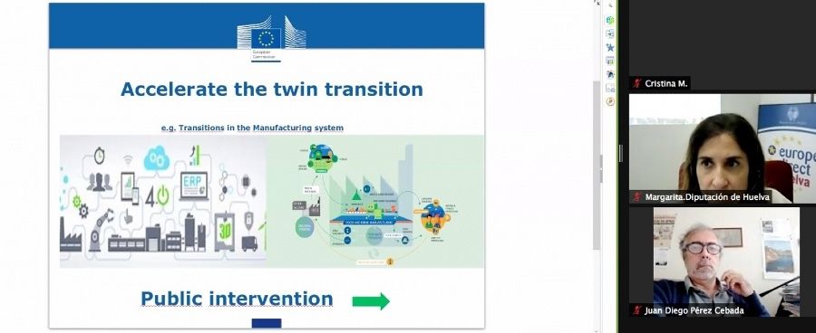 El Centro de Información Europea de Diputación analiza en un webinar la política de investigación de la UE más allá de 2020