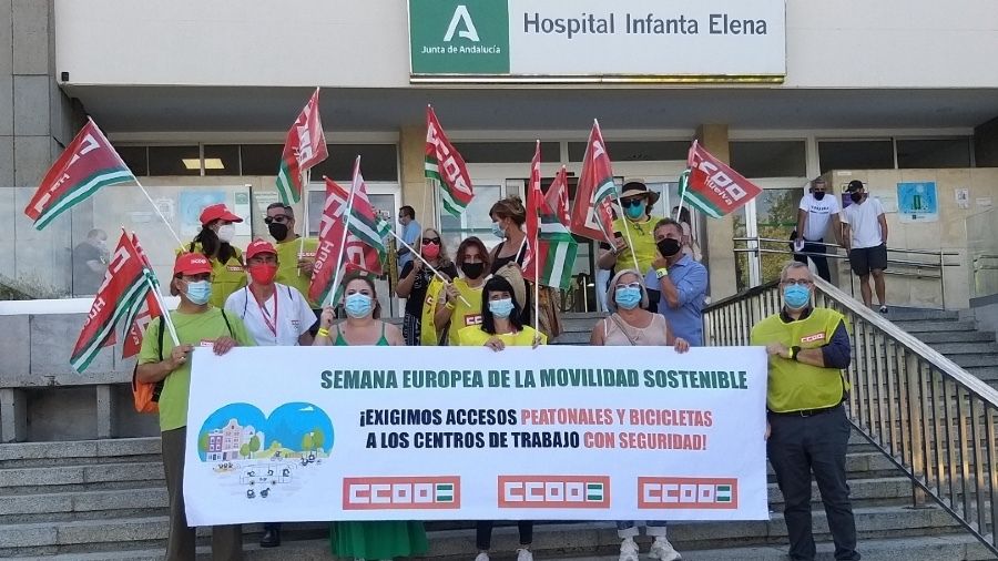 Reclaman un mejor acceso para el Hospital Infanta Elena