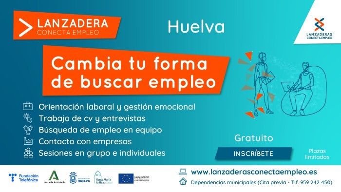 Huelva contará a partir de octubre con una nueva Lanzadera Conecta Empleo
