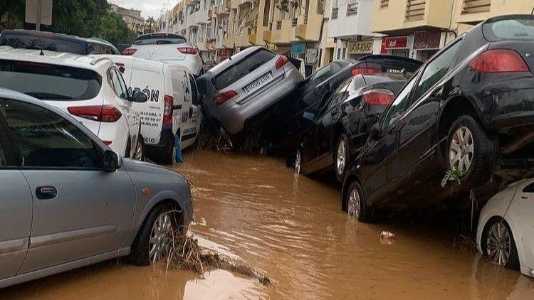 La Diputación ofrece sus medios para restablecer la situación tras la fuerte tormenta