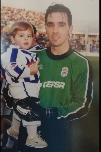 El Utrera con el morbo de Rubén Cruz y del hijo del mítico guardameta albiazul Luque