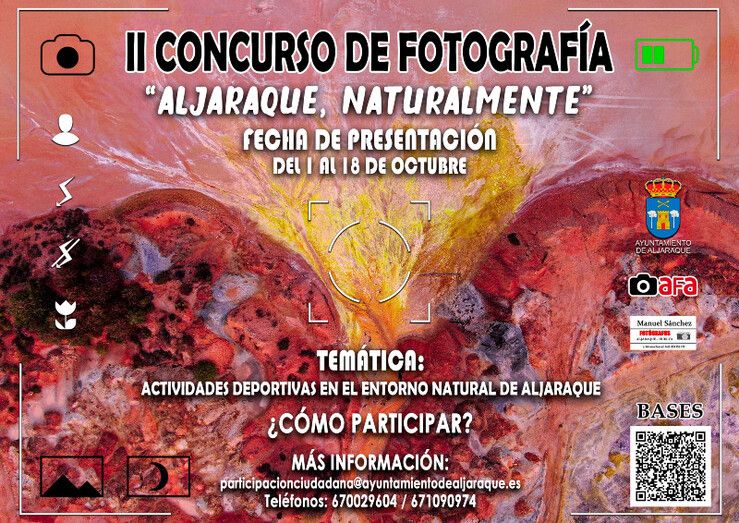 Aljaraque celebra un concurso de fotografía sobre la práctica del deporte en su entorno