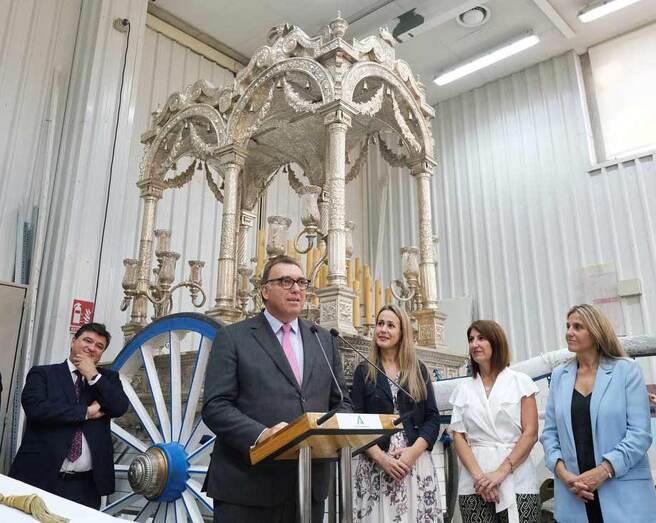 El Instituto Andaluz del Patrimonio Histórico restaurará la carroza y el simpecado de la Hermandad de Huelva