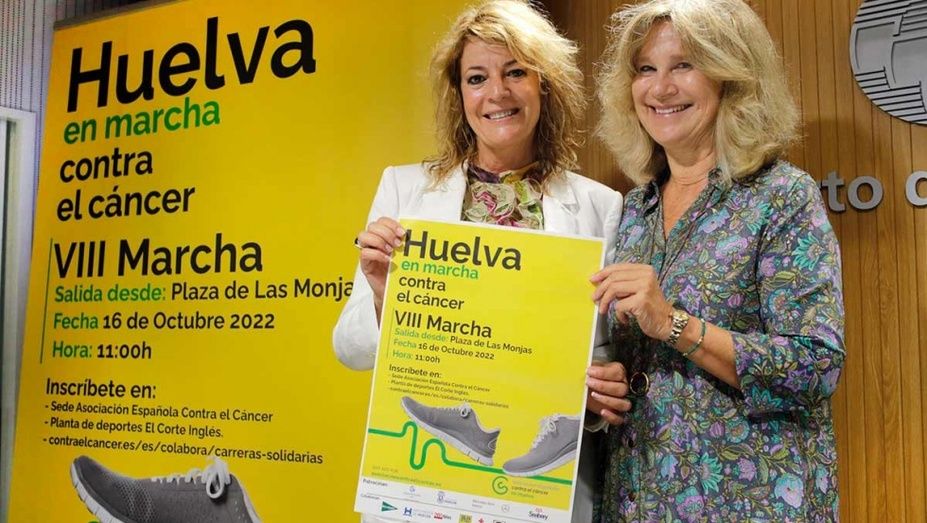 El Puerto renueva el patrocinio de 'Huelva en marcha contra el cáncer' en su octava edición