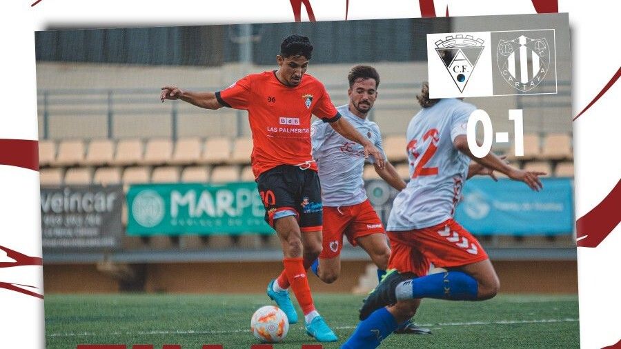 Antonio Molina decanta el derbi para el Cartaya en Ayamonte (0-1)