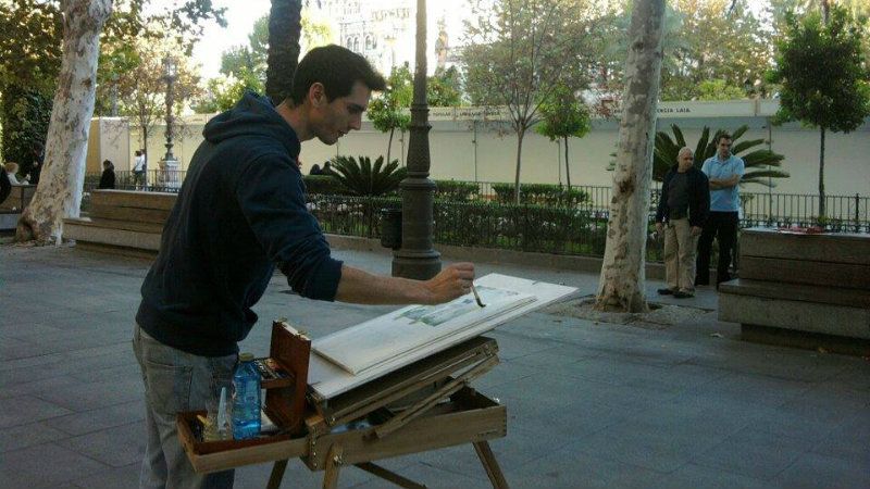 Jaime Rodríguez ilustrará el cartel de la hechura del Santísimo Cristo de la Victoria