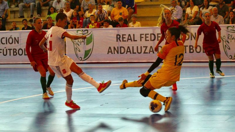 Tablas entre España y Portugal en el amistoso en San Juan del Puerto (2-2)