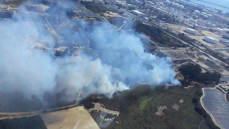 Estabilizado un incendio que se había declarado en Palos