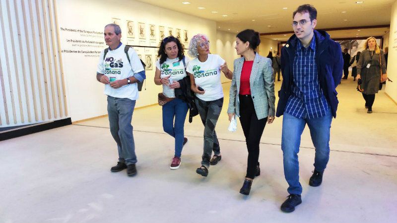 IU reclama a la Comisión Europea un equipo de trabajo permanente en Doñana