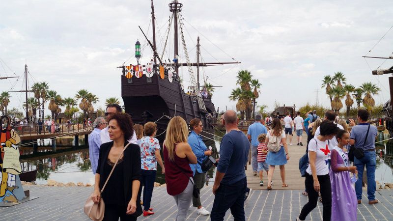 El Muelle de las Carabelas culmina un año repleto de actos con motivo del 25 aniversario de su apertura
