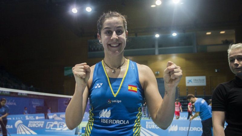 Carolina Marín, de nuevo a lo Rafa Nadal remontando para meterse en semifinales en Dinamarca