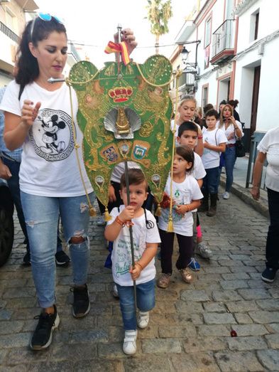Los niños de Emigrantes protagonizan una jornada de convivencia en El Rocío