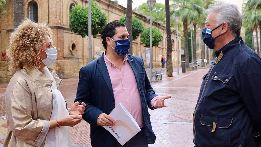 El PP denuncia que las “prisas obligan a Cruz a rectificar para remodelar la Merced, San Pedro y la Plaza de las Monjas”