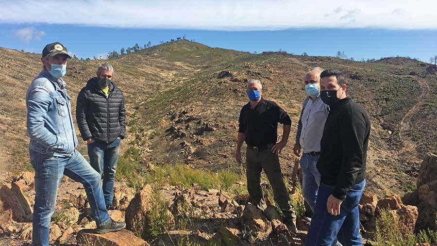 La finca 'Sierra del Padre Caro' de la Diputación aborda varias propuestas medioambientales de futuro