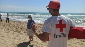 Cruz Roja Huelva realizó más de 840 atenciones en la temporada de playas