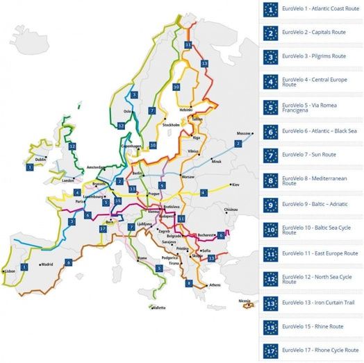 La Diputación impulsa el cicloturismo con su futura incorporación al Comité Nacional del la Red Eurovelo