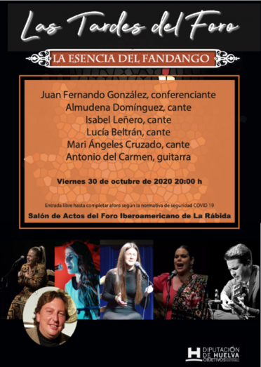 'La esencia del fandango', en 'Las Tardes del Foro' Iberoamericano