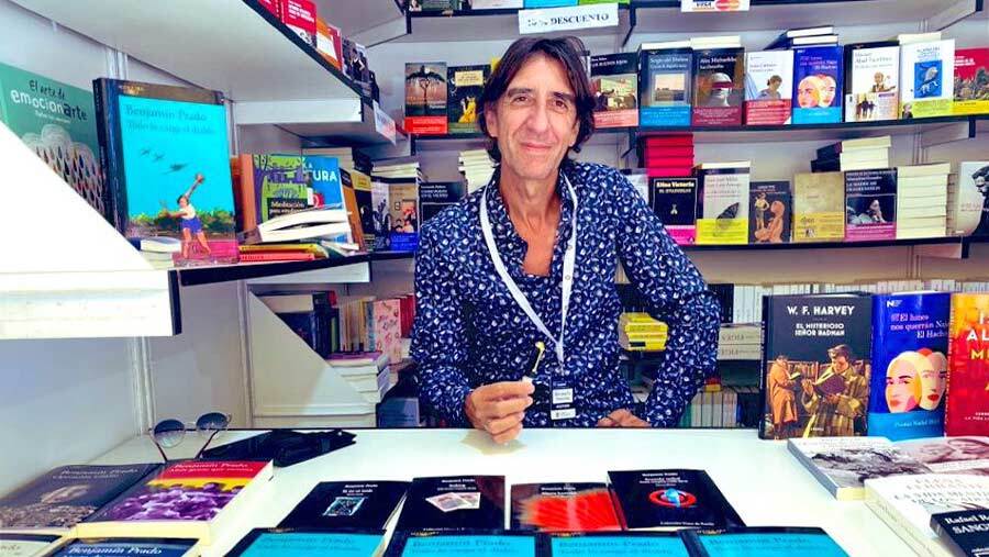 Benjamín Prado, protagonista del taller de poesía 'Licencia para mentir', enmarcado en 'Huelva Ciudad Cultura'