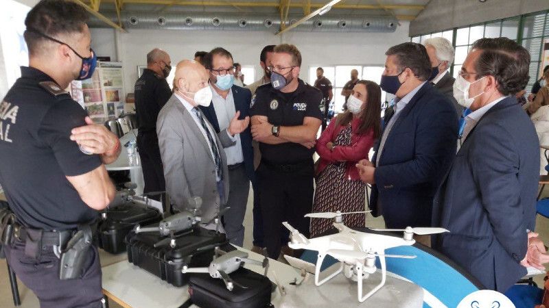 Las Policías Locales vigilarán con aeronaves no tripuladas