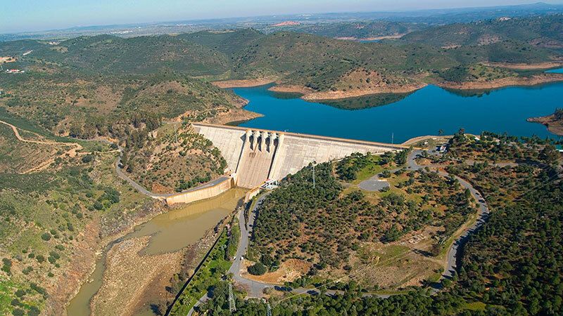 Los embalses onubenses triplican sus reservas con respecto al año pasado
