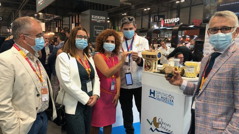 Una veintena de empresas onubenses se promocionan en el Salón Gourmets de Madrid