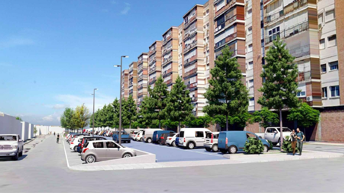 Las Colonias se suma al amplio plan de peatonalizaciones puesto en marcha por el Ayuntamiento en los próximos meses