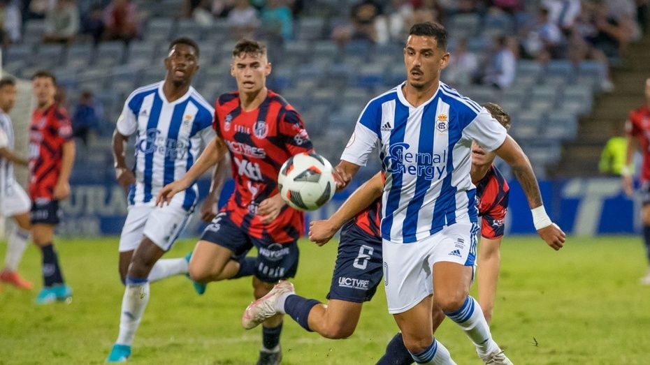 Sólo un ex del Recre y el San Roque supera el sobresaliente inicio goleador de Dopi