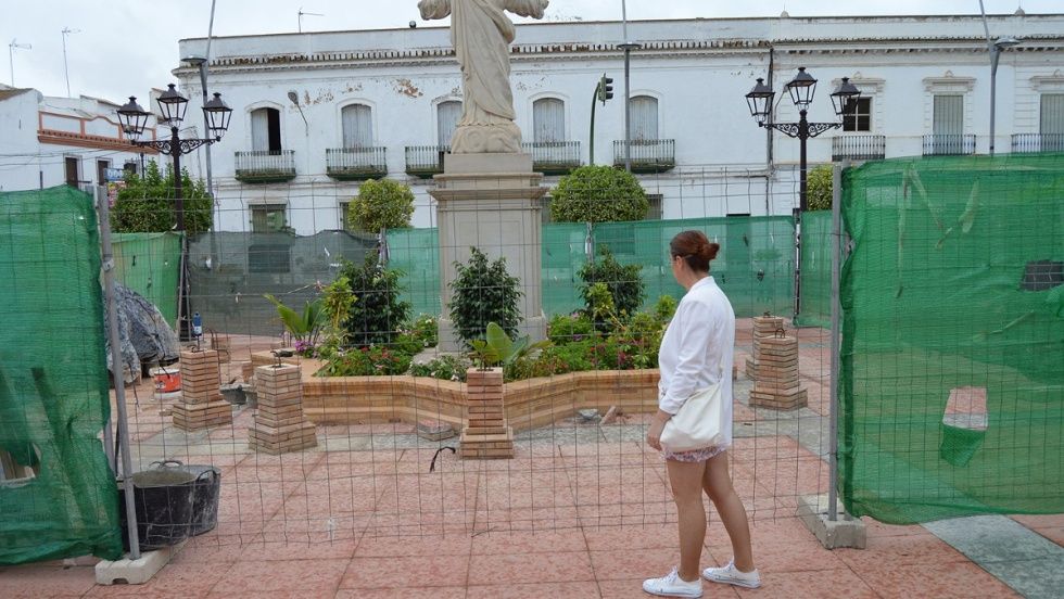 El proyecto de embellecimiento del monumento del Sagrado Corazón entra en su recta final