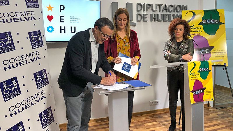 La Diputación, aliada de Cocemfe en el II Congreso Nacional de Motivación y Diversidad