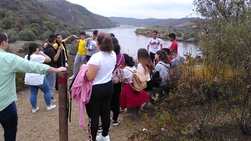 El proyecto 'Destino Frontera' sensibiliza con actividades en San Bartolomé y Sanlúcar de Guadiana