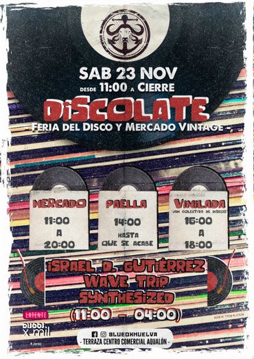 La Feria del Disco y Mercado Vintage “Discolate” inicia su andadura en el espacio Blue Ox del Aqualón