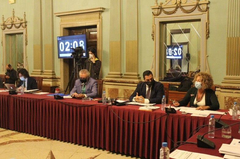 El Pleno da luz verde a los trámites urbanísticos para que se retome la rehabilitación del Banco de España